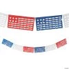 Patriotic Cutout Flag Garland Banner -Party Decorations Sales Shop patriotic cutout flag garland banner13943654