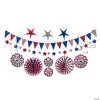 Patriotic Hanging Decorating Kit – 23 Pc. -Party Decorations Sales Shop patriotic hanging decorating kit 23 pc 14106073