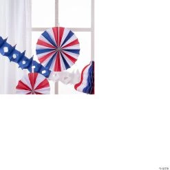 Party Decorations Sales Shop -Party Decorations Sales Shop patriotic hanging decoration kit 10 pc 13973255 a01