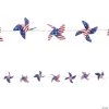 Patriotic Pinwheel String Lights -Party Decorations Sales Shop patriotic pinwheel string lights14106023