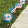 Patriotic Sidewalk Signs - 6 Pc. 2 Patriotic Sidewalk Signs - 6 Pc. -Party Decorations Sales Shop patriotic sidewalk signs 6 pc 13943631