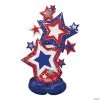 Patriotic Star Cluster 59" Mylar Balloon -Party Decorations Sales Shop patriotic star cluster 59 mylar balloon14183999