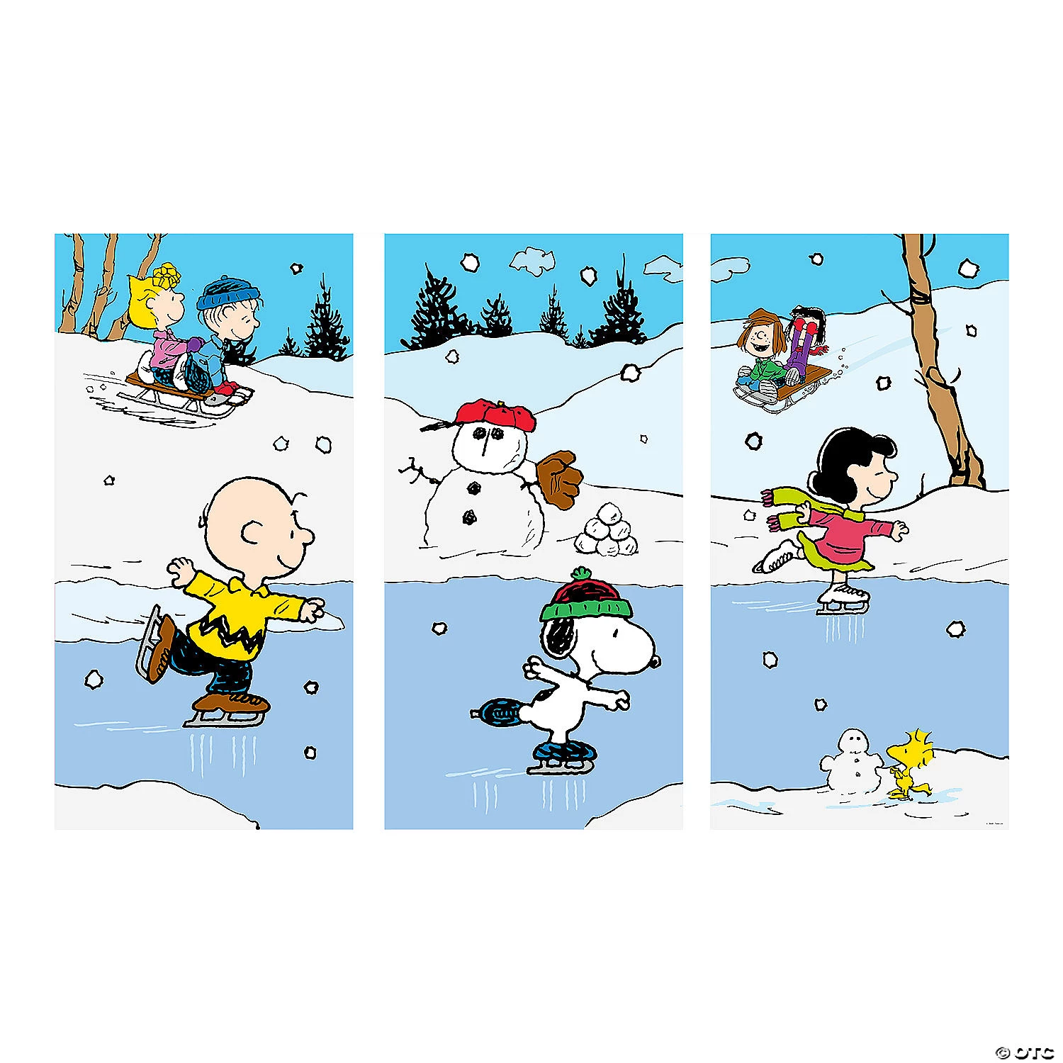 Peanuts® Winter Backdrop Banner 4 Peanuts® Winter Backdrop Banner - Image 2