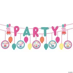 Peppa Pig™ Add-an-Age Paper Banner