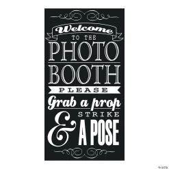 Photo Booth Instructions Wall Decoration