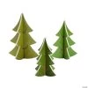 Pine Tree Slotted Centerpiece Decorations - 3 Pc. -Party Decorations Sales Shop pine tree slotted centerpiece decorations 3 pc 14092038