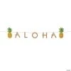 Pineapple Aloha Jointed Banner -Party Decorations Sales Shop pineapple aloha jointed banner13764864