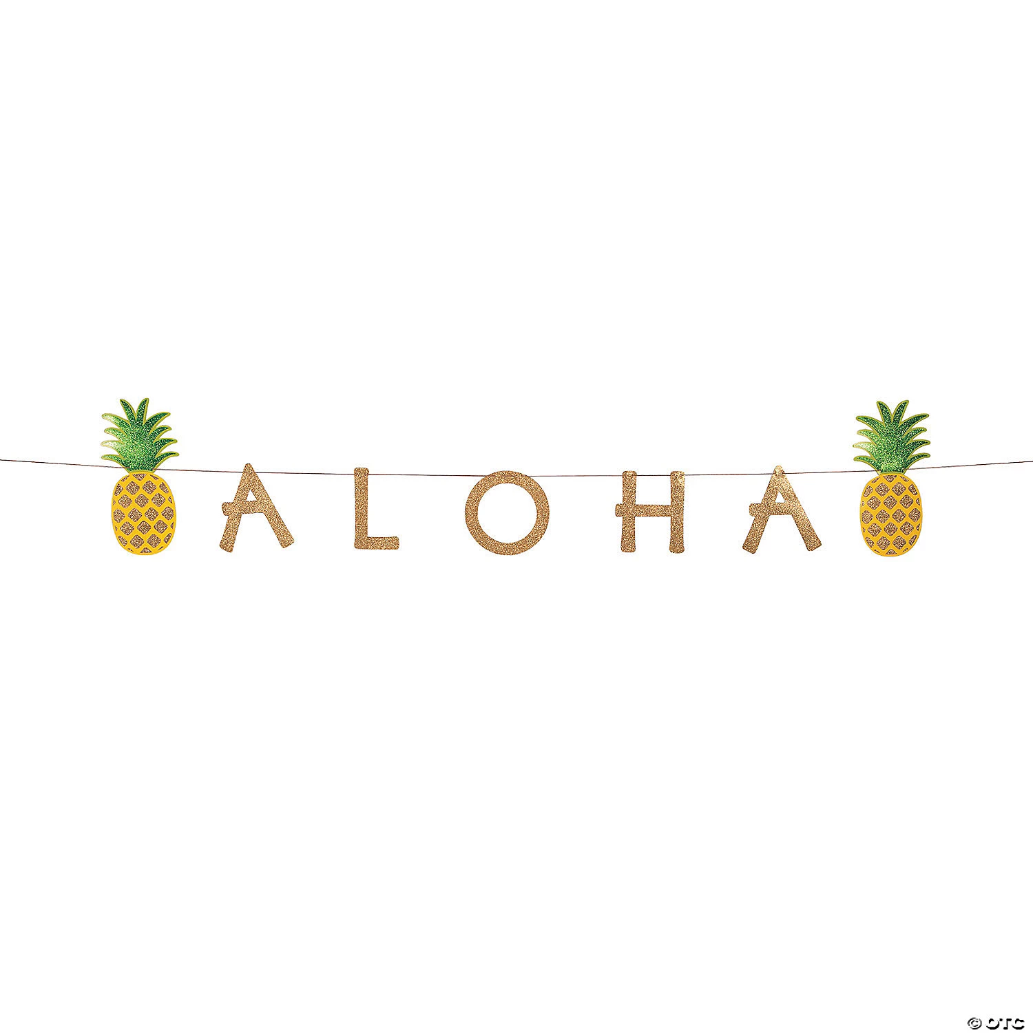 Pineapple Aloha Jointed Banner 3 Pineapple Aloha Jointed Banner