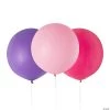 Pink & Purple 24" Latex Balloons - 3 Pc. 2 Pink & Purple 24" Latex Balloons - 3 Pc. -Party Decorations Sales Shop pink and purple 24 latex balloons 3 pc 13839066