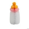 Pink Baby Bottle Honeycomb Centerpieces - 3 Pc. -Party Decorations Sales Shop pink baby bottle honeycomb centerpieces 3 pc 13968503