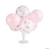 Pink Baby Shower Latex Balloon Bouquet Centerpieces - 53 Pc.