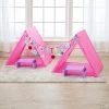Pink Barbie® Birthday Slumber Party Tent Kit for 4 Guests 2 Pink Barbie® Birthday Slumber Party Tent Kit for 4 Guests -Party Decorations Sales Shop pink barbie sup sup birthday slumber party tent kit for 4 guests14151890