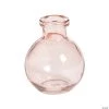 Pink Bulb Shape Bud Vases - 6 Pc. -Party Decorations Sales Shop pink bulb shape bud vases 6 pc 13931052