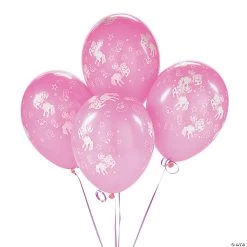 Pink Cowgirl 11" Latex Balloons