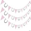 Pink Cowgirl Paper Pennant Banner
