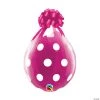 Pink Polka Dot 18" Mylar Stuffing Balloon -Party Decorations Sales Shop pink polka dot 18 mylar stuffing balloon14214258