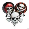 Pirate 18" Mylar Balloons - 3 Pc. -Party Decorations Sales Shop pirate 18 mylar balloons 3 pc 13806584