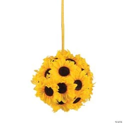 Pomander Sunflower Kissing Ball