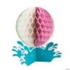 Pool Party Honeycomb Centerpieces - 4 Pc. 1 Pool Party Honeycomb Centerpieces - 4 Pc. -Party Decorations Sales Shop pool party honeycomb centerpieces 4 pc 13943069