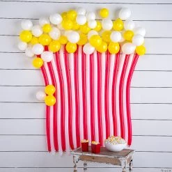 Popcorn Wall Balloon Kit – 93 Pc.