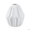 Positively Simple White Fluted Textured Ceramic Vase 1 Positively Simple White Fluted Textured Ceramic Vase -Party Decorations Sales Shop positively simple white fluted textured ceramic vase14103991