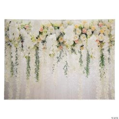 Premium White Floral Wedding Backdrop