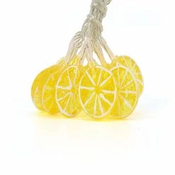 ProductWorks Ultra Plus LED 10 Lights Battery Operated LED Lights- Lemon