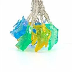 ProductWorks Ultra Plus LED 10 Lights Battery Operated LED Lights- Tropical Fish