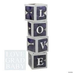 Balloon Block Boxes Kit - 87 Pc. -Party Decorations Sales Shop purple balloon block boxes kit 87 pc 13993247 a02