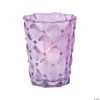 Purple Decorative Votive Candle Holders - 6 Pc. -Party Decorations Sales Shop purple decorative votive candle holders 6 pc 13829442