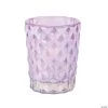 Purple Diamond Texture Votive Candle Holders - 6 Pc. -Party Decorations Sales Shop purple diamond texture votive candle holders 6 pc 13829440