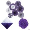 Hanging Decorating Kit - 20 Pc. 1 Hanging Decorating Kit - 20 Pc. -Party Decorations Sales Shop purple hanging decorating kit 20 pc 13980053