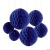 Hanging Honeycomb Decorations - 6 Pc. 1 Hanging Honeycomb Decorations - 6 Pc. -Party Decorations Sales Shop purple hanging honeycomb decorations 6 pc 13932748