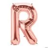 R Rose Gold Letter 34" Mylar Balloon 2 R Rose Gold Letter 34" Mylar Balloon -Party Decorations Sales Shop r rose gold letter 34 mylar balloon13908542