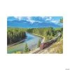 Railroad Train Scene Backdrop - 3 Pc. -Party Decorations Sales Shop railroad train scene backdrop 3 pc 13943412