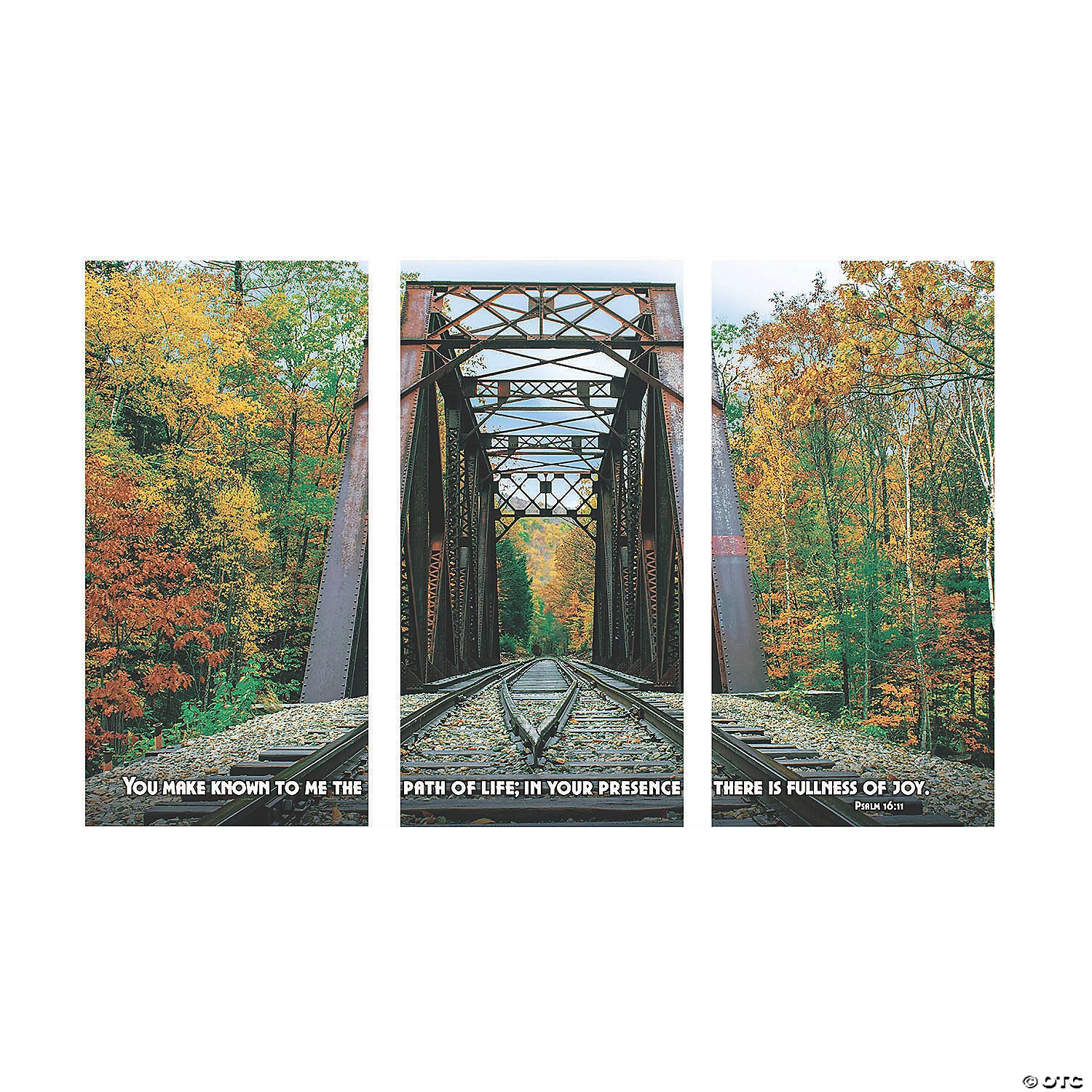 Railroad VBS Train Tracks Backdrop - 3 Pc. 4 Railroad VBS Train Tracks Backdrop - 3 Pc. - Image 2