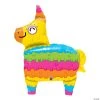 Rainbow Donkey Piñata 34" Mylar Balloon 1 Rainbow Donkey Piñata 34" Mylar Balloon -Party Decorations Sales Shop rainbow donkey pi ata 34 mylar balloon14190224