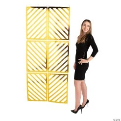 Rectangular Geometric Backdrop