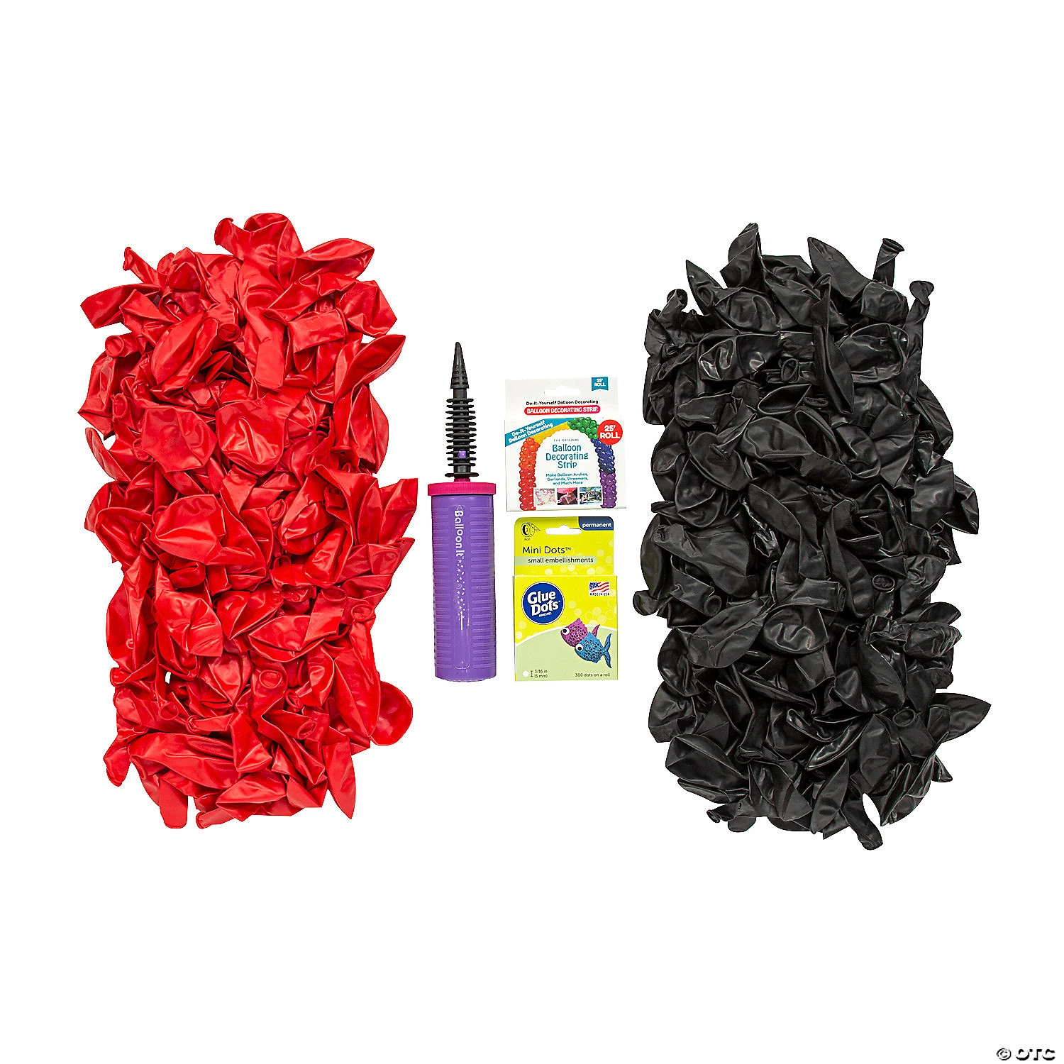 Solid Color & Black Latex Balloon Garland Kit - 291 Pc. 4 Solid Color & Black Latex Balloon Garland Kit - 291 Pc. - Image 2
