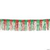 Red & Green Tinsel Fringe Garland -Party Decorations Sales Shop red and green tinsel fringe garland13937547