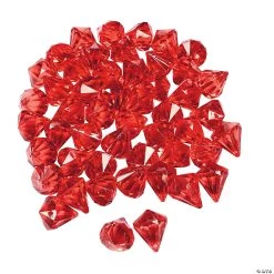 Diamond-Shaped Gems - 25 Pc.
