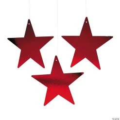 Metallic Stars - 12 Pc.