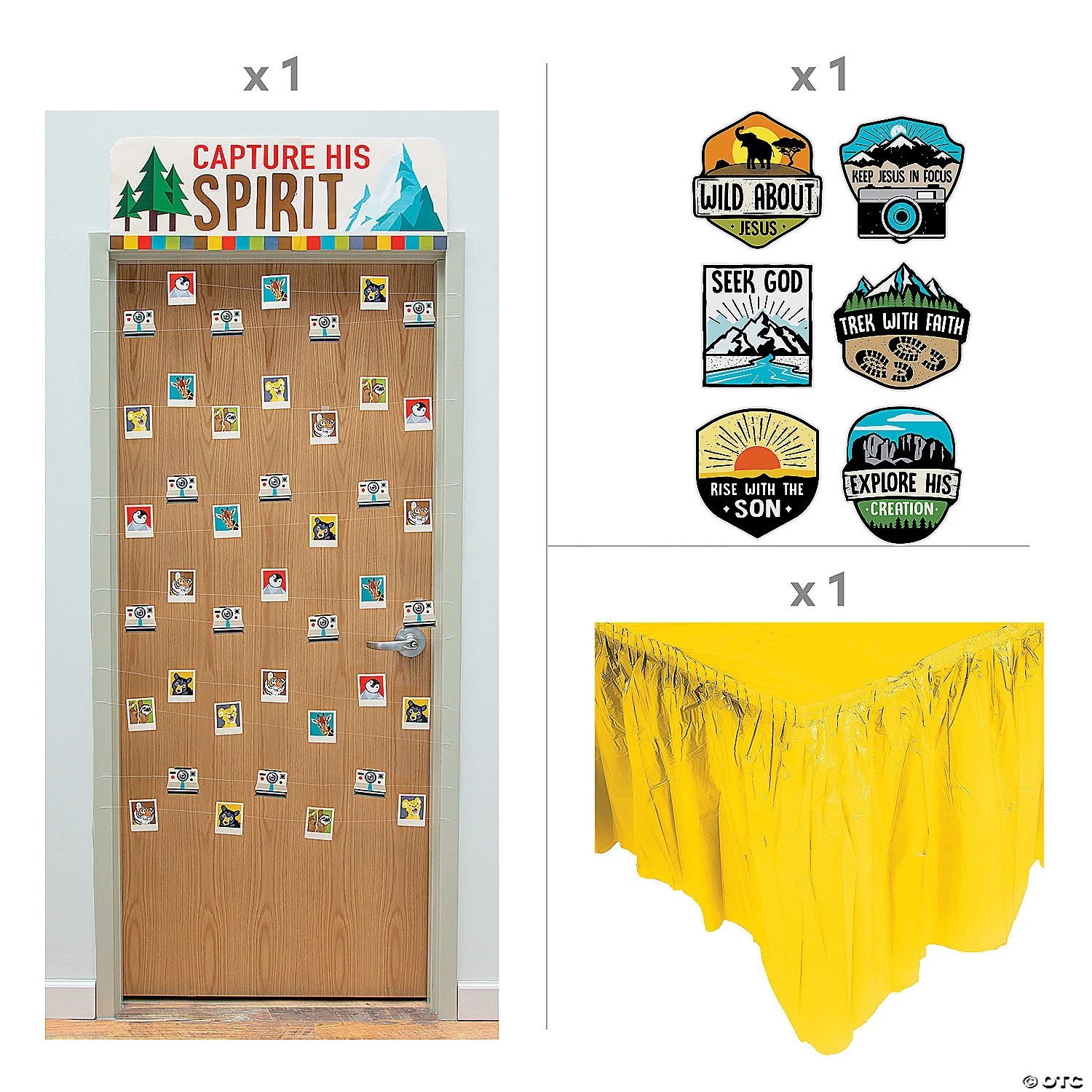 Religious Encounters Trunk or Treat Decorating Kit - 8 Pc. 4 Religious Encounters Trunk or Treat Decorating Kit - 8 Pc. - Image 2