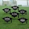 Religious Graduation Mortarboard Yard Signs - 6 Pc. -Party Decorations Sales Shop religious graduation mortarboard yard signs 6 pc 13968952