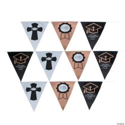 Religious Graduation Pennant Banner