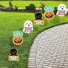 Religious Halloween Sidewalk Yard Signs - 6 Pc. -Party Decorations Sales Shop religious halloween sidewalk yard signs 6 pc 14115087