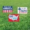 Religious Patriotic Yard Signs - 3 Pc. -Party Decorations Sales Shop religious patriotic yard signs 3 pc 13968977