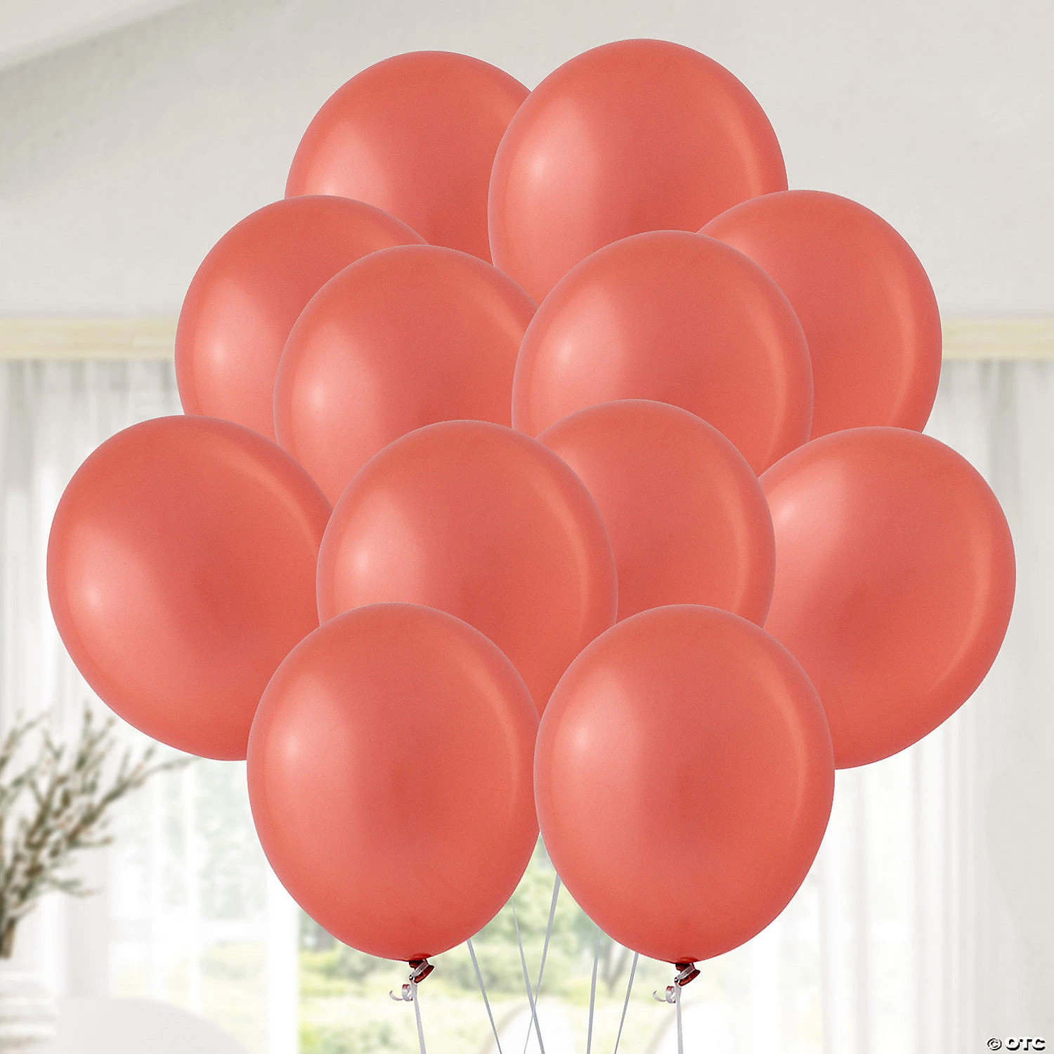 Rose Gold Metallic 11" Latex Balloons - 25 Pc. 5 Rose Gold Metallic 11" Latex Balloons - 25 Pc. - Image 3
