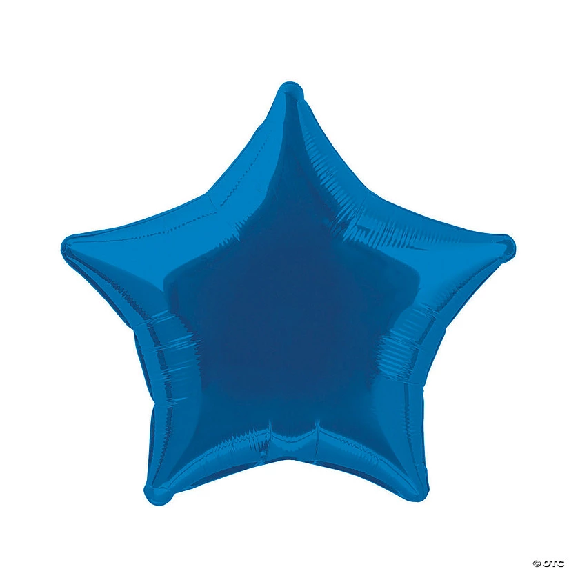 Star 18" Mylar Balloon 3 Star 18" Mylar Balloon
