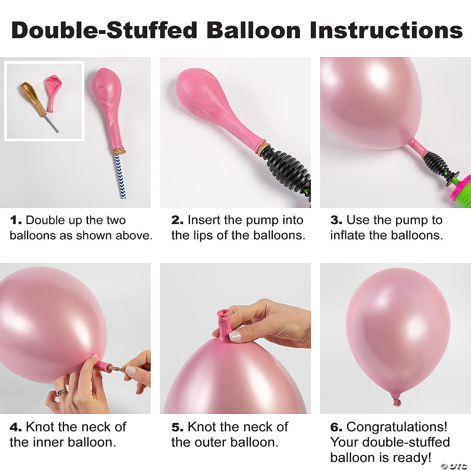 Chrome Custom Color Double Stuffed 11" Latex Balloons - Makes 24 6 Chrome Custom Color Double Stuffed 11" Latex Balloons - Makes 24 - Image 4